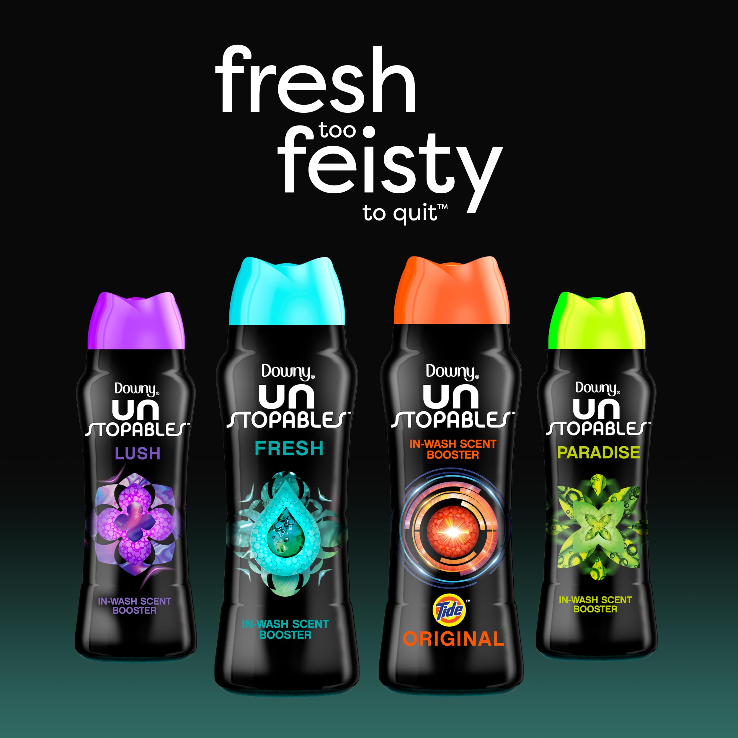 Downy Unstopable In-Wash Scent Booster Beads, FRESH, 13.4 oz