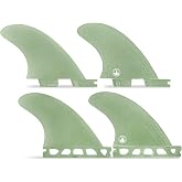 Surfboard Trading Co STCO Side Bite Fin Set - Volan Glass