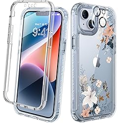 Diaclara Designed for iPhone 14 Plus Case, Full