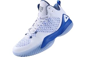 PEAK High Top Mens Basketball Shoes Streetball Master Breathable Outdoor Sneakers Cushioning Shoes for Fitness