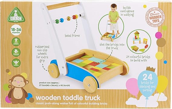 elc activity table wooden