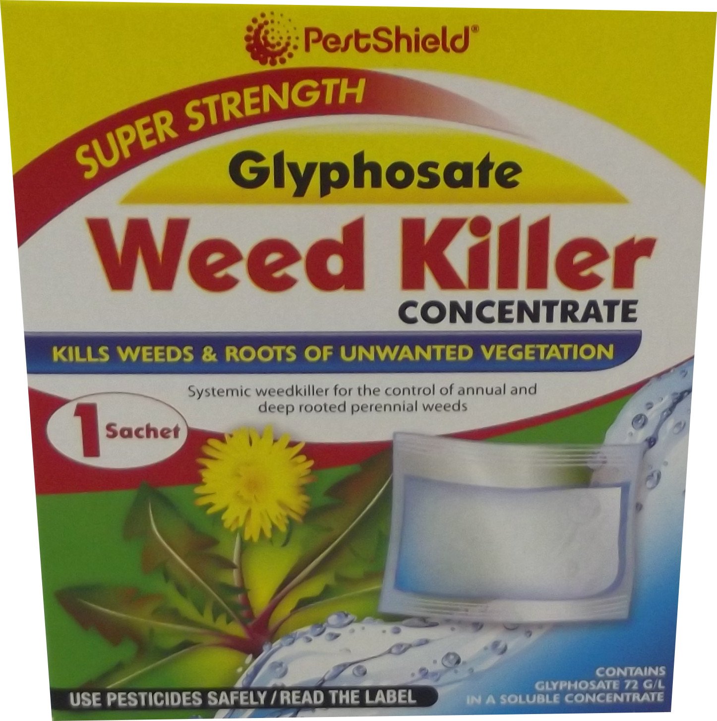 Super Strength Glyphosate Weed Killer Concentrate (10 Sachets) Amazon