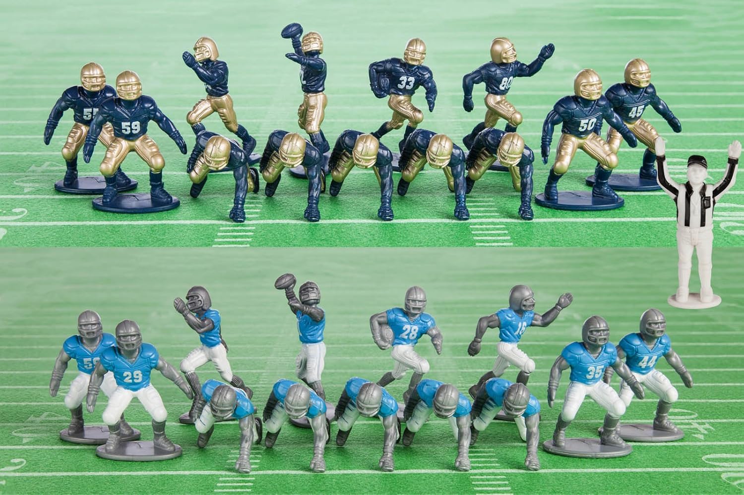 Kaskey Kids Football Guys Navy vs. Gray Inspires Imagination with