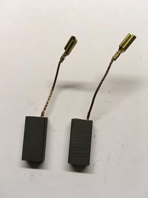 Vhbw 2x Spazzola In Carbone 20 X 10 X 6,1mm Compatibile Con DUSS DUAX P60, PK 75, PK 35, PK 45