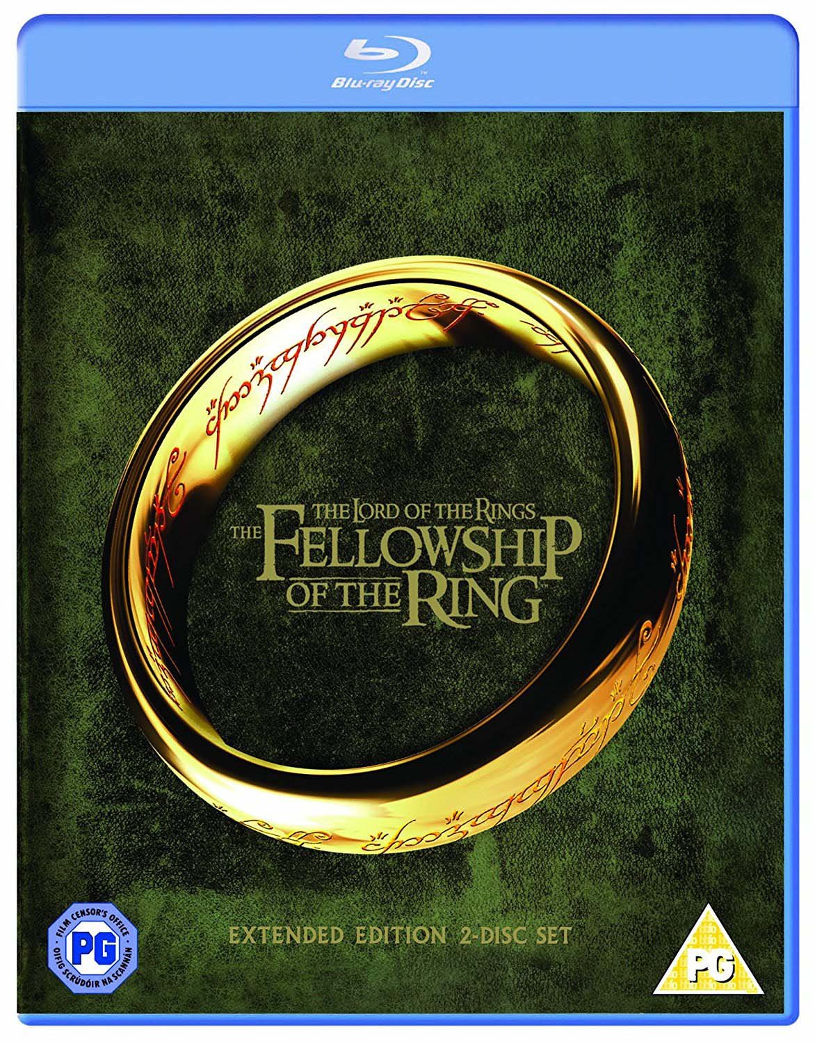 The Fellowship Of The Ring Extended Edition The Lord of the Rings: The Fellowship of the Ring Extended Edition Blu