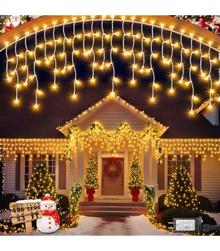 How to Decorate Home With Outddoe C5 Christmas Lights: Stunning Ideas
