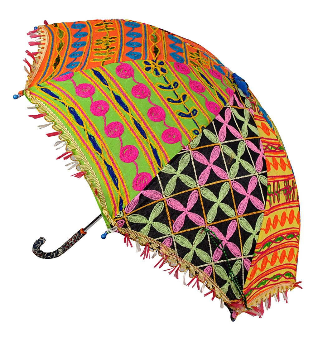 Lalhaveli UML04141 Colorful Traveling Folding Carryable Embroidery