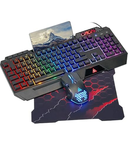 Amazon.com: Magik 1-2 Set of Gaming Keyboard and Mouse Combo RGB