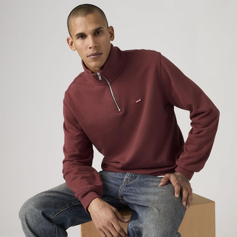Original Hm 1/4 Zip Oxblood
