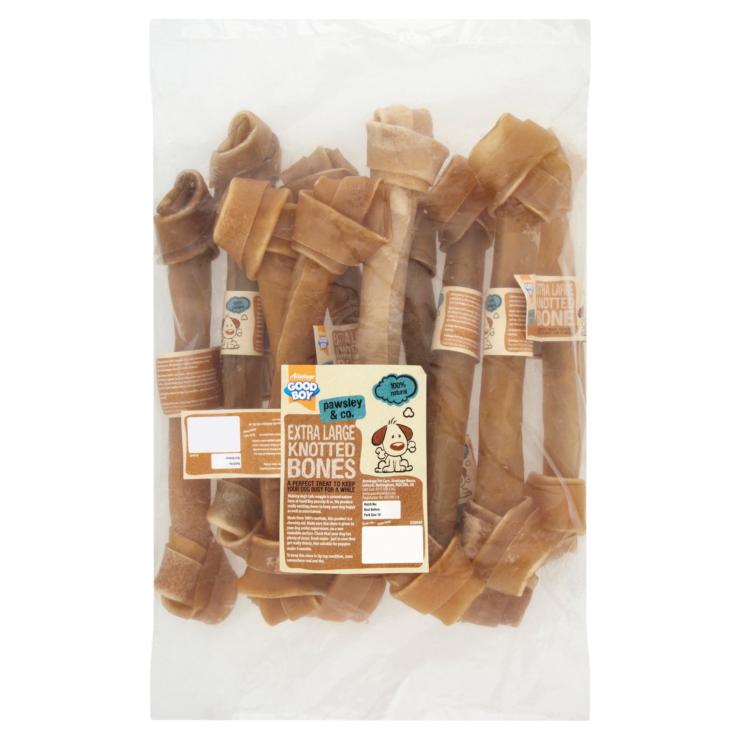 extra large rawhide bones