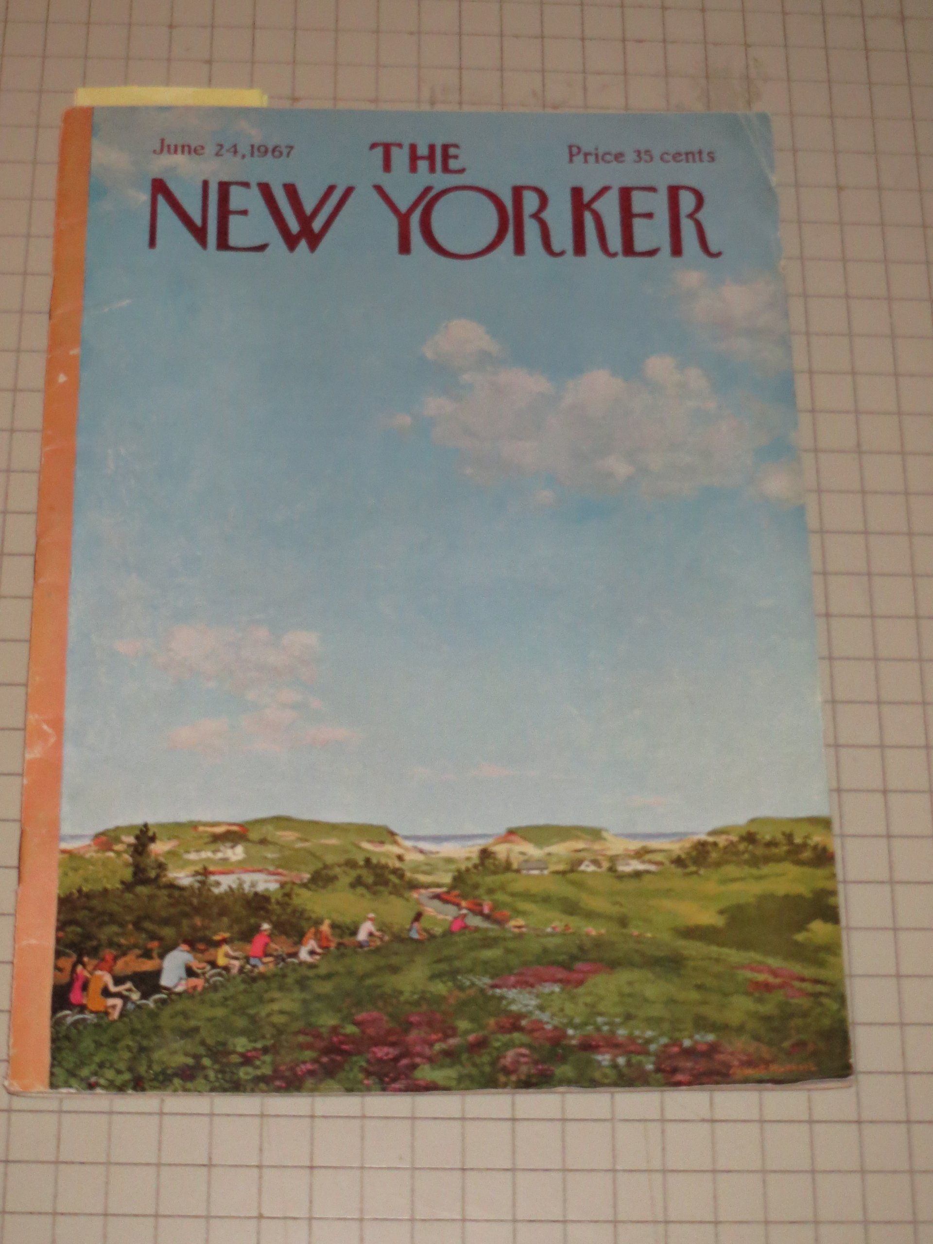 June 24 1967 The New Yorker Magazine Shirley Hazzard L E Sissman Poem Jacob Brackman James Bond You Only Live Twice Review Genet Janet Flanner Genet Amazon Com Books