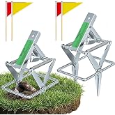 2 Pack Mole Traps that Kill Best, Vole Traps Outdoor Use Scissor for Lawns | Easy to Set Galvanized Steel Reusable Quick Capture Gopher
