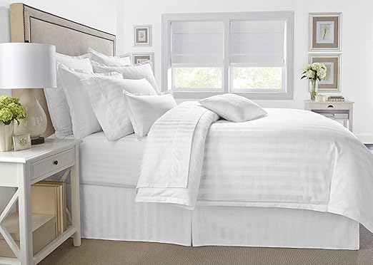 Amazon Com Wamsutta 500 Thread Count Pimacott Damask Stripe Duvet