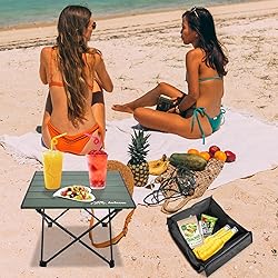 Audoyon Portable Camping Table Folding Ultralight