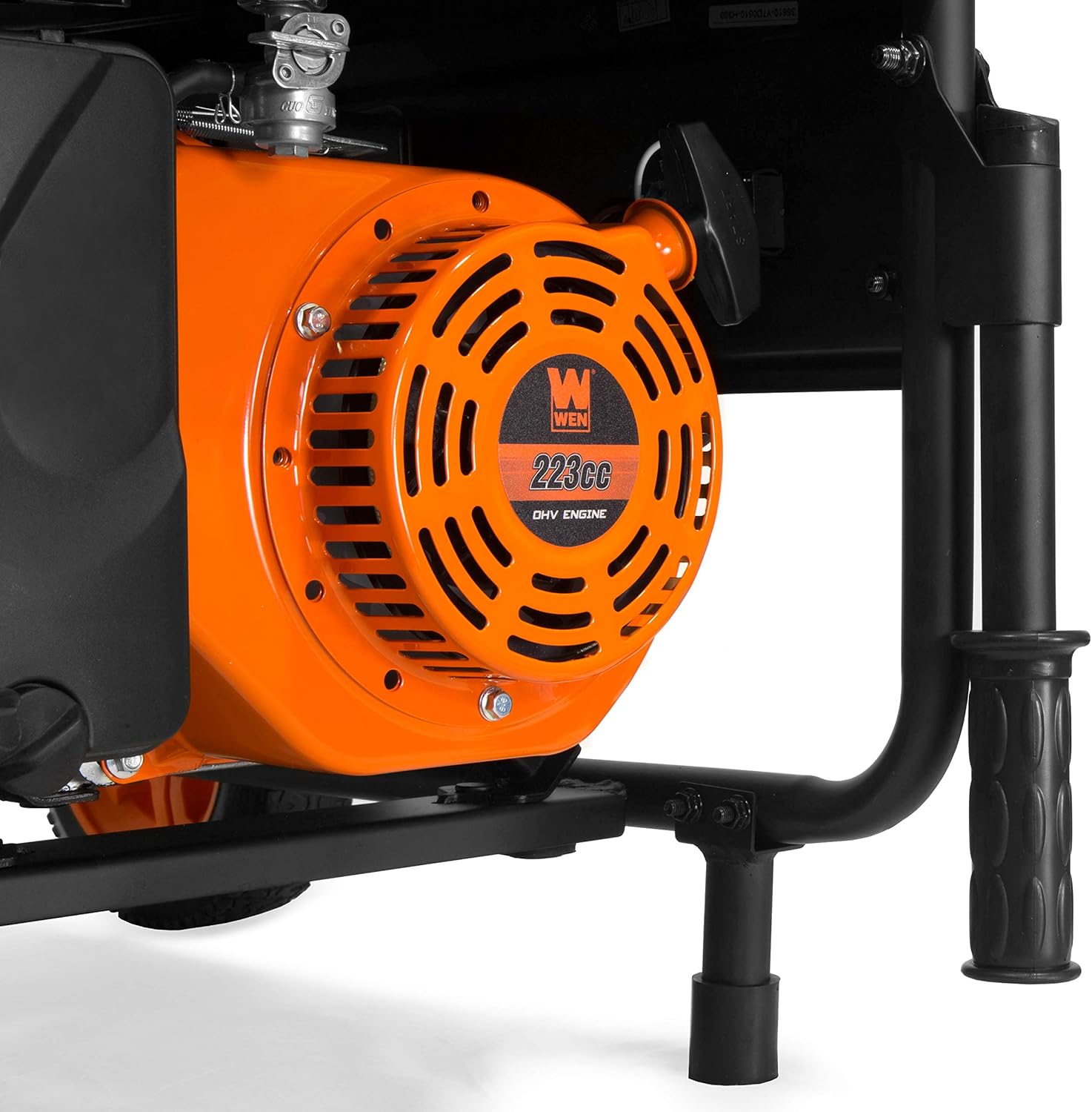 WEN 56475 4750-Watt Portable Generator with Electric Start and Wheel Kit : Garden & Outdoor