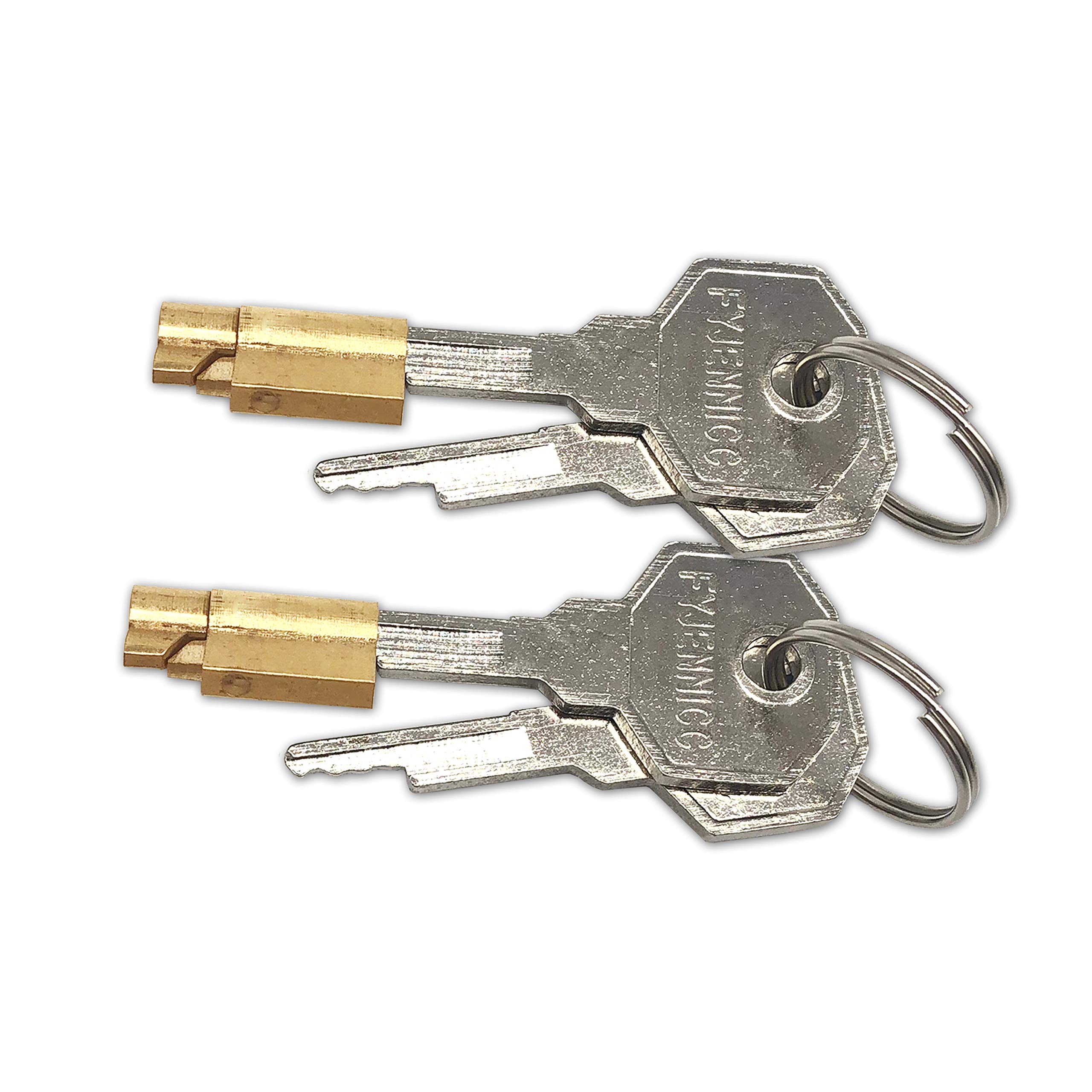New Upgrade Copper Locking Mechanism and Key for V2 V3 2Pack