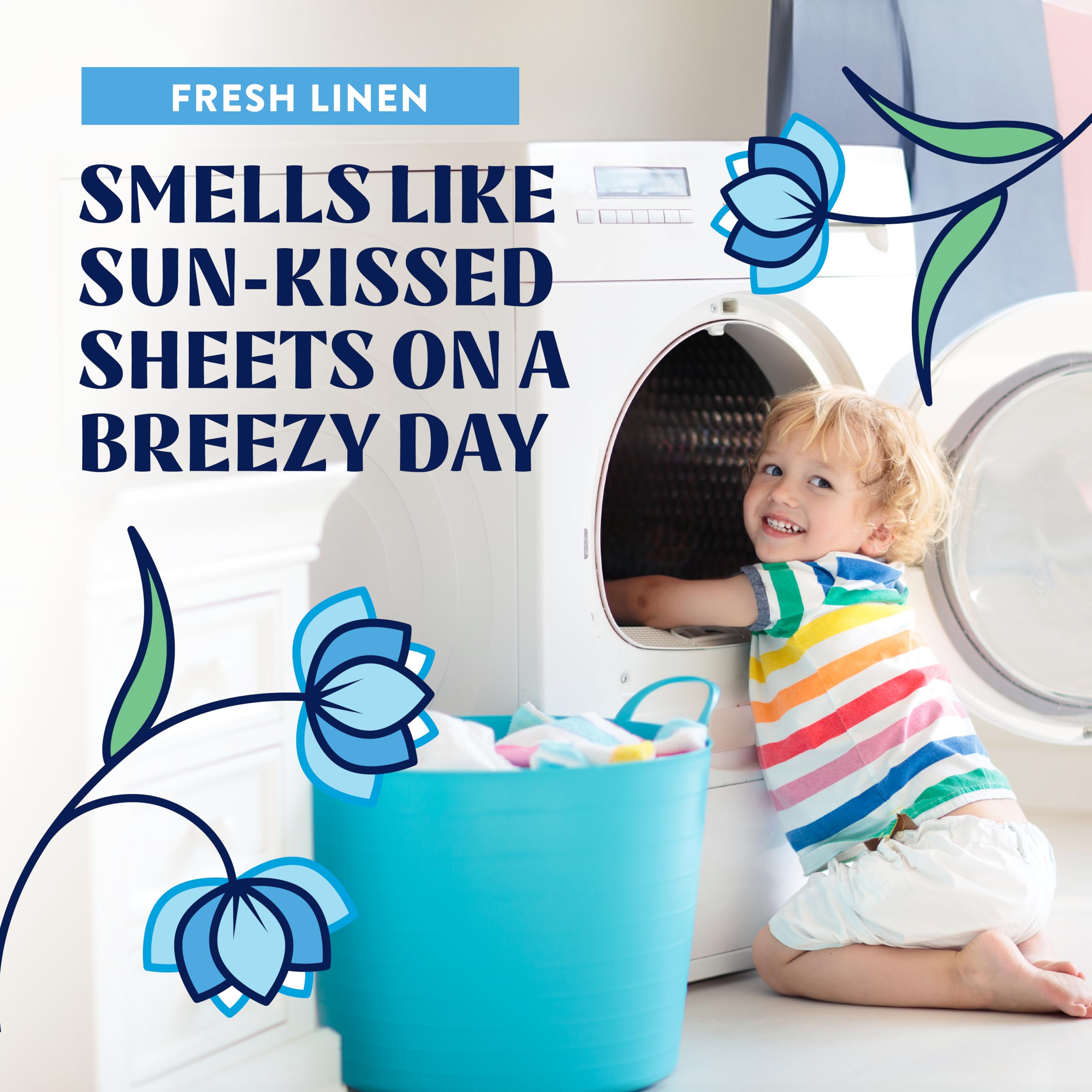 Cleancult Laundry Detergent Sheets - Resealable Box - 3 Stain Fighting Enzymes - Fresh Linen - 60 Loads - Free of Harsh Chemicals - No Mess - No Plastic Waste