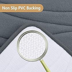 Buganda Memory Foam Bathroom Rug Mat 36x24, Extra