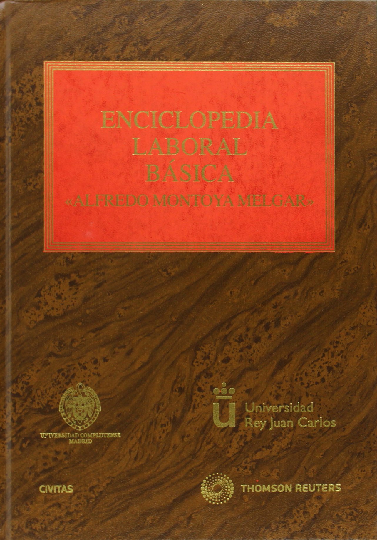 Portada Enciclopedia laboral básica "Alfredo Montoya Melgar"