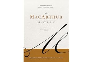 LSB, MacArthur Study Bible: Unleashing God's Truth One Verse at a Time (Holy Bible, Legacy Standard Bible)