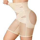 REDPAI Tummy Control Shapewear Shorts Butt Lifting Panties High Waist Shaping Body Shaper Underwear Thigh Slimmer Girdle