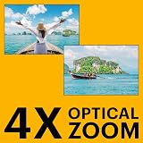 KODAK Water Camera Red Waterproof 15m 4X Optical Zoom 1080P Video view 4