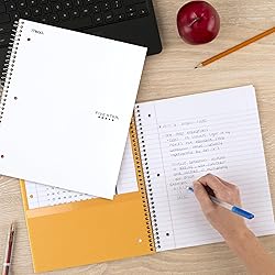 Five Star Spiral Notebook + Study App, 5