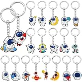 SHINQEAR Cute Keychains Bulk, Keychain Charms Key Chain Trinkets Backpack Charms Accessories Keyring for Classroom Prizes