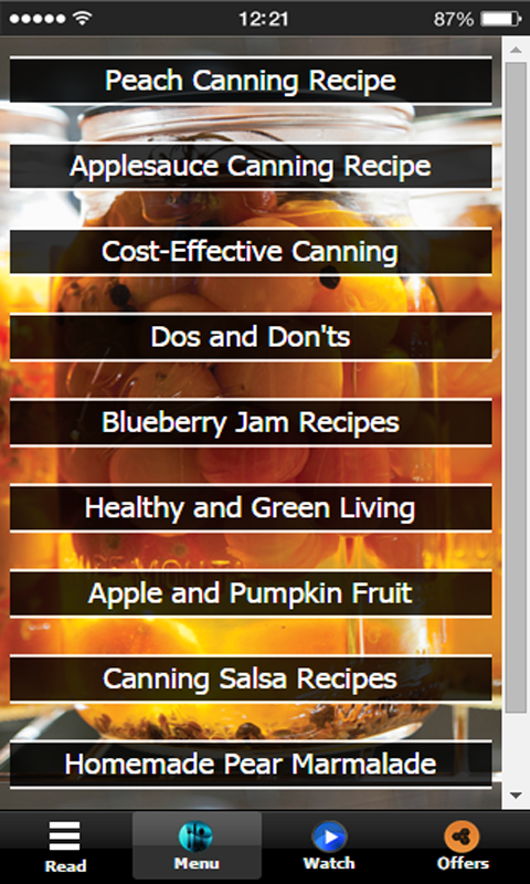 Canning Recipes For preserving