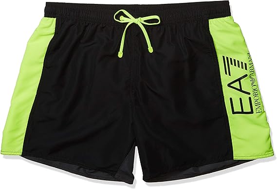 mens neon yellow swim shorts