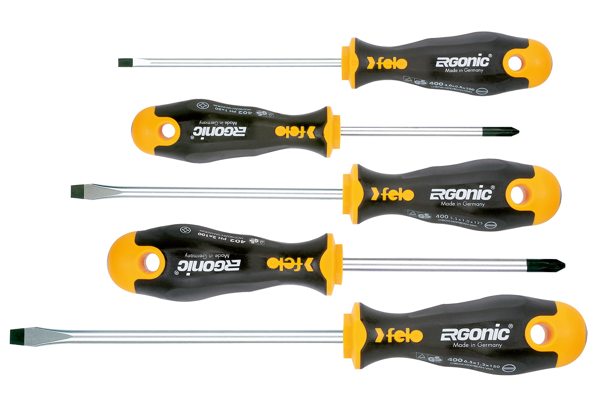 Felo 00040095118 Screwdriver Set 5 Pieces