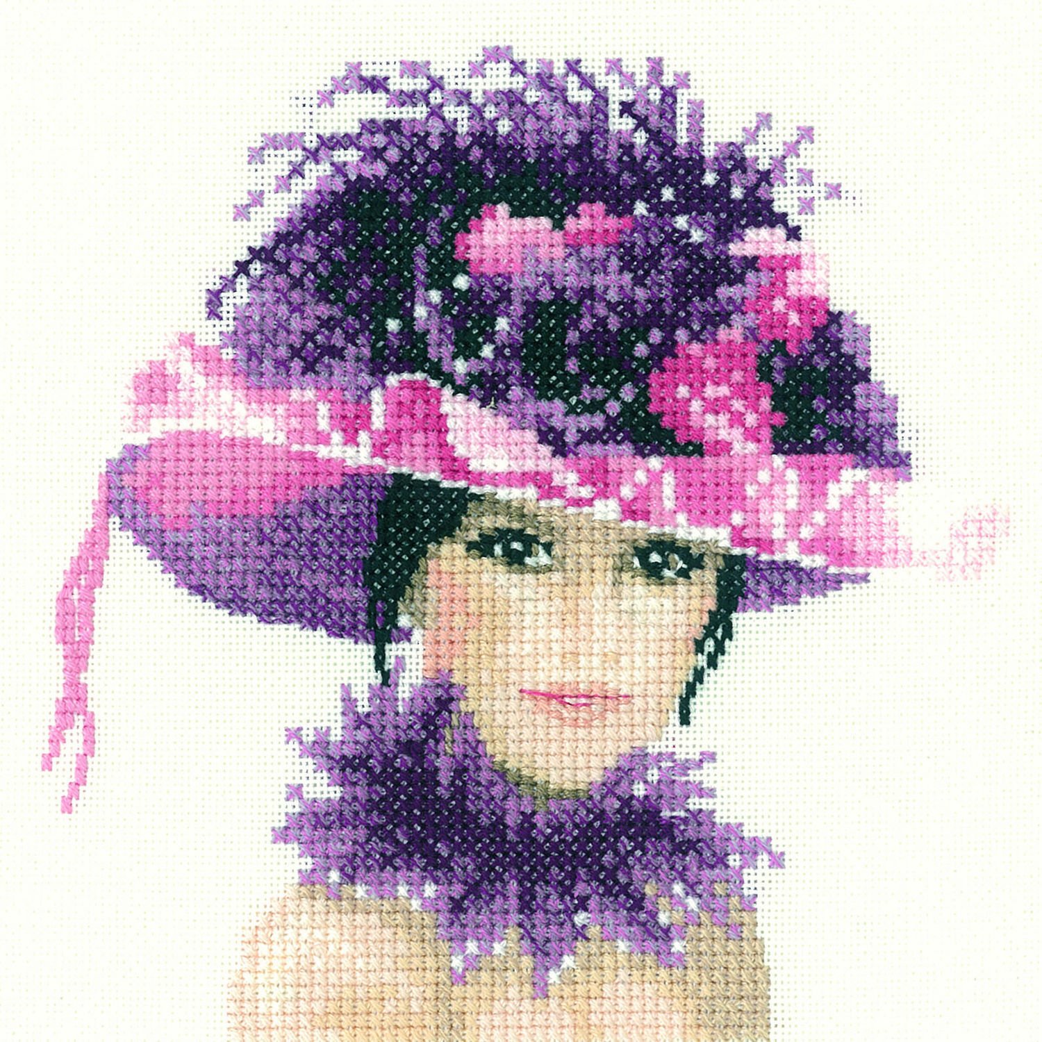 Heritage Crafts Cross Stitch Kit John Clayton Elegance Vanessa