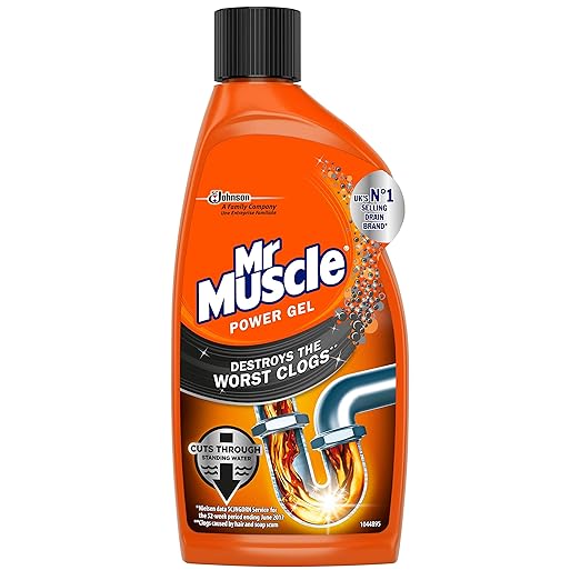 Mr Muscle Power Gel Drain Unblocker, 500 ml Amazon.co.uk Prime Pantry