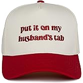 Funky Junque Vintage Canvas Snapback Hat - Adjustable 2 Tone Cap for Men Women - Put It On My, Cowboy, Girl Dad, Funny