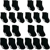 Little Me 20-Pack Newborn Baby Infant & Toddler Unisex Socks, For Baby Girl or Boy, 0-12 & 12-24 Months, Assorted Size Pack