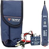 TEMPO 801K Filtered Noise Wire Tracer Tone Generator and Probe Kit for Ethernet, Internet, Telephone, Speaker, Coax, Video, and Data Cable (801K-BOX Cable Toner)