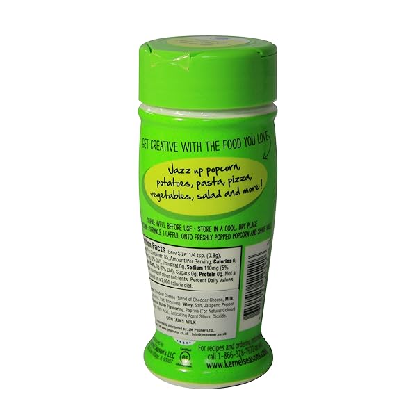 KERNEL SEASON’S JALAPENO POPCORN SEASONING, 2.4 OUNCE
