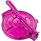Tortilla Press 8 Inch Fucsia- Cast Aluminum Tortilla Maker - Heavy-Duty Taco Presser - Made In Mexico Corn Flour…