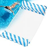 UMUACCAN Inflatable Pool Float Hammock for Adults &ndash; 4-in-1 Floating Water Lounger with Headrest &amp; Footrest