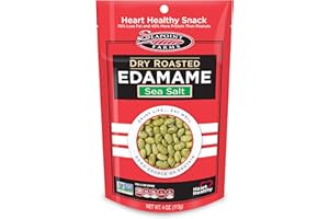 Seapoint Farms Dry Roasted Edamame, Sea Salt, 4 Oz