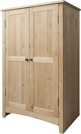 Asgard Kleiderschrank Noa Nani Kiefer Natur Amazon De Kuche Haushalt