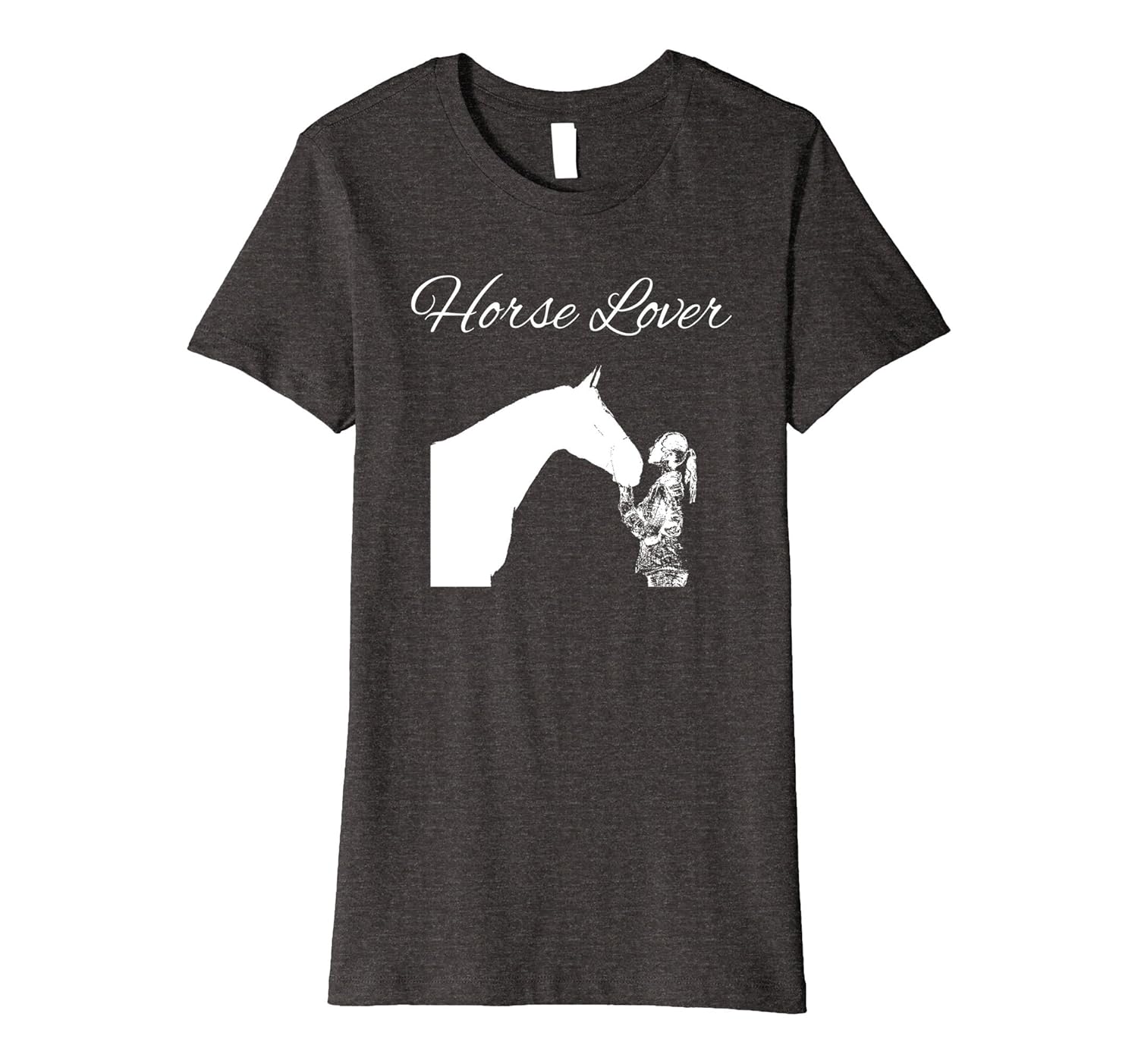 Horse Themed Tshirt for Women and Girls: Horse Lover T-Shirt-ANZ