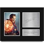 HWC Trading A3 Black Panther FR Chadwick Boseman En Gifts Cast Posters Printafdruk Handtekeningen Voor De Film Herinnerde Van Fans - A3 Framed
