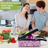 Swetfela 18-in-1 Vegetable Chopper Slicer with 7 Blades view 2