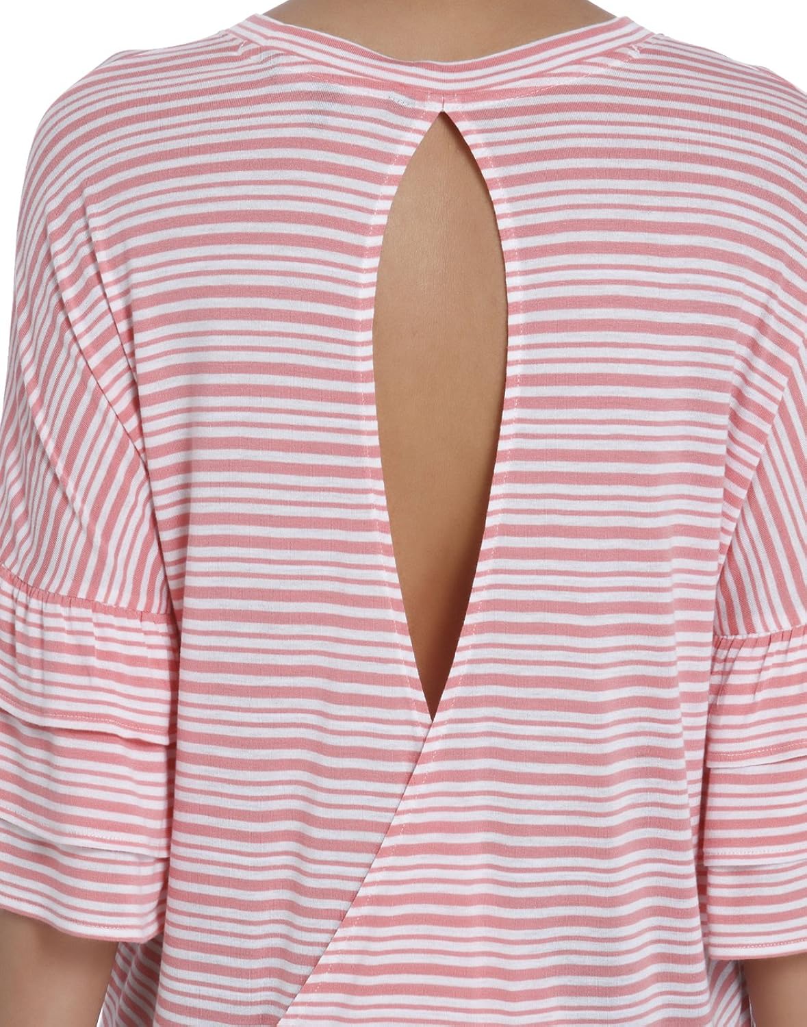vero moda women's striped loose fit t-shirt