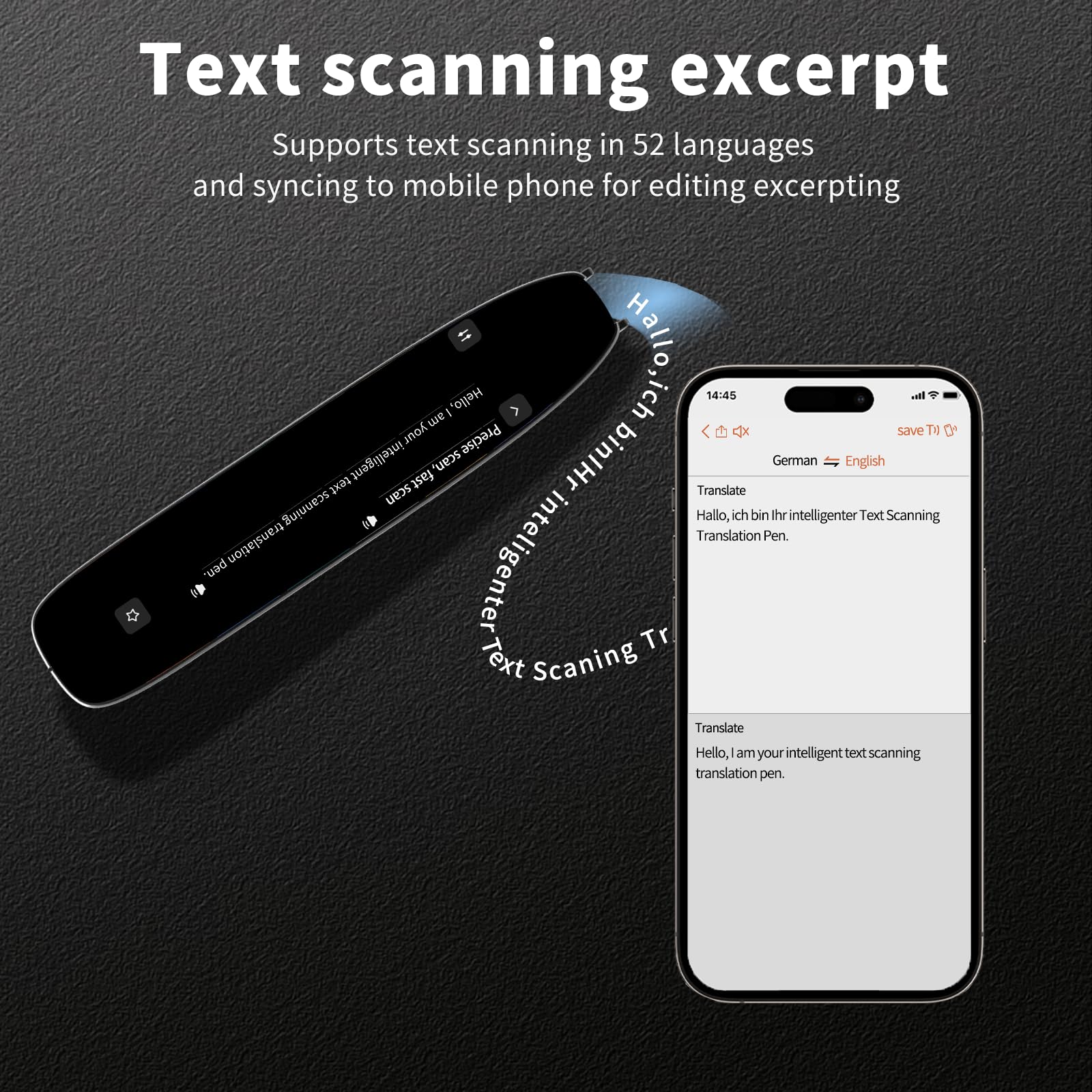 Translation Pen,Translator Pen for Dyslexia,142 Language Scan Reading Pen,Online/Offline/Text to Speech/Photo traductor Pen,Language Learners,Travel, Business People ?Pen Scanner