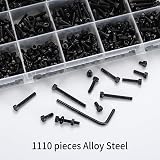 HAOCHEN 1110 Pcs M3 Bolts Nuts Set Hex Socket Head Screws Carbon Steel Kit view 3
