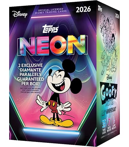 2025 Topps Disneyland 70th Anniversary Hobby Box | Amazon.com.br