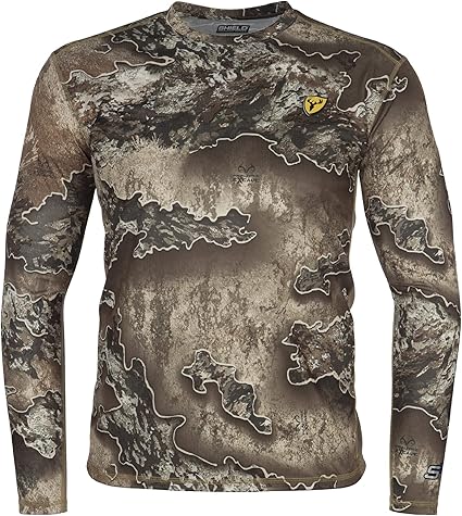 Scent Blocker Shield Series Angatec Performance Shirt, Hunting Clothes for Men (RT Excape, 3X 