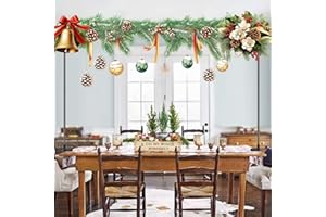 AILOOCEDI Christmas Over The Table Rod Stand with Clamps - Adjustable 31.5"-98" L, 16.5"-48" H, Metal Tabletop Arch Hanging Flowers Balloon for Wedding, Party, Birthday, Christmas, Halloween Decoration